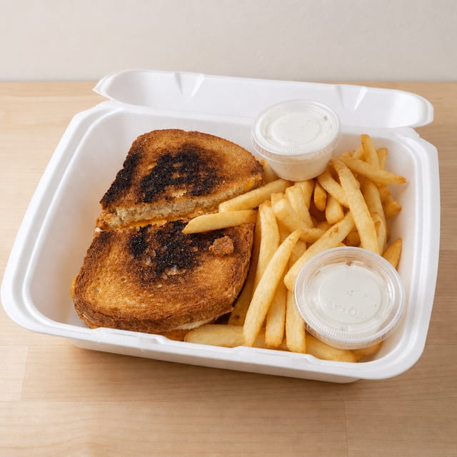 Grilled Cheese w/ Fries.